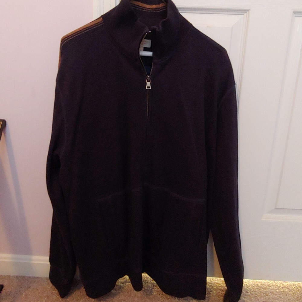 Banana Republic Zip Up Sweater